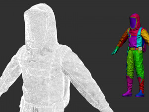 Chemical protection 1 3D 模型
