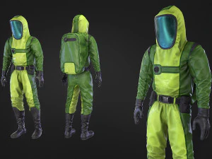 Chemical Protection 3D Model