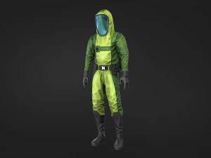 Chemical Protection 3D Model