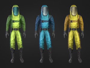 Chemical Protection 3D Model