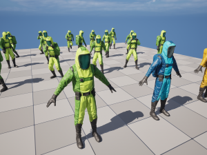 Chemical Protection 3D Model