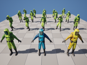 Chemical Protection 3D Model