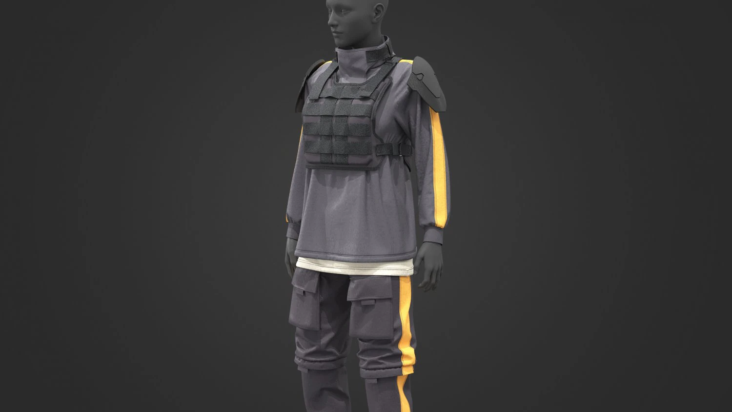 Tactical set 1 3D Model .c4d .max .obj .3ds .fbx .stl .blend 