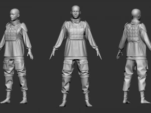 Tactical set 1 3D Model