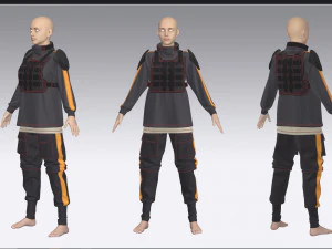 Tactical set 1 3D Model