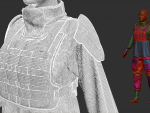 Tactical set 1 3D Model