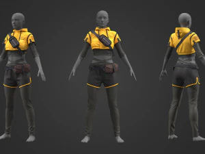 Urban set 3 3D Model