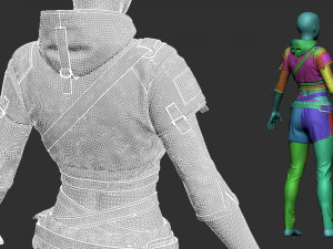Urban set 3 3D Model