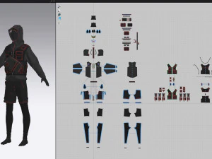 Conjunto urbano 4 Modelo 3D