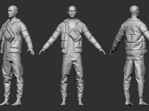 Insieme urbano 5 Modello 3D