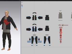 Urban set 5 Modello 3D