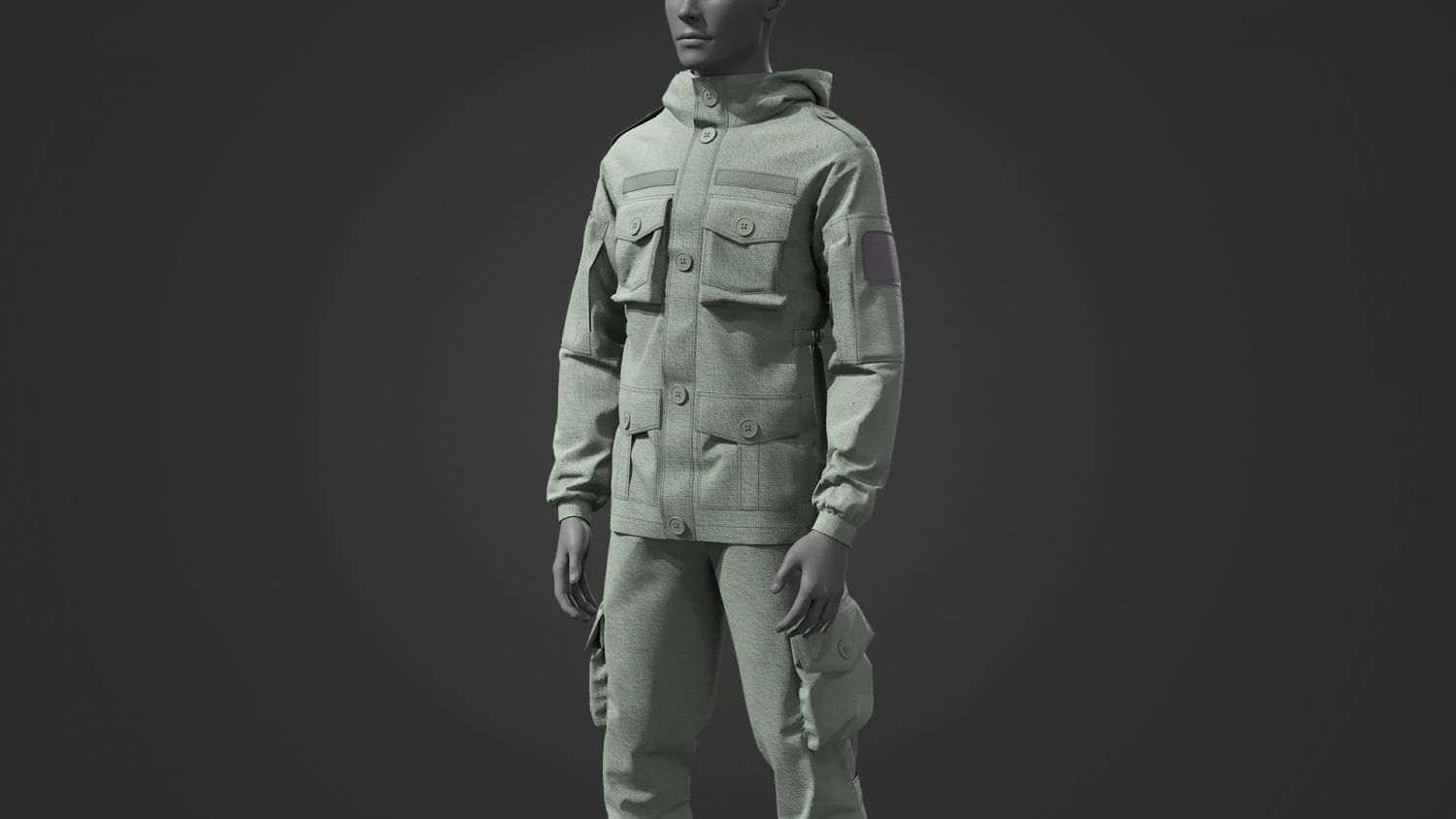 Tactical set 2 3D Model .c4d .max .obj .3ds .fbx .stl .blend