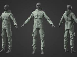 Tactical set 2 3D Model
