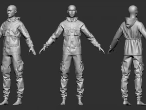 Tactical set 2 3D Model