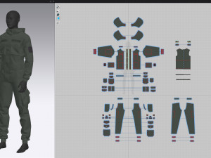 Tactical set 2 3D-Modell