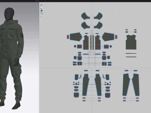 Tactical set 2 3D Model