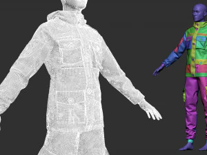 Tactical set 2 3D Model