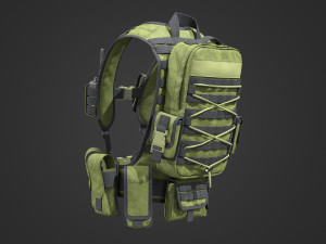 Tactical equipment 2 Modelo 3D