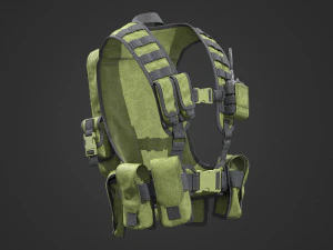 Tactical equipment 2 3D Model