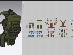 Tactical equipment 2 Modelo 3D