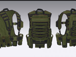 Tactical equipment 2 Modelo 3D