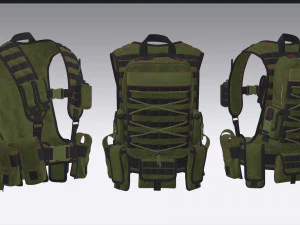 Tactical equipment 2 3D Model