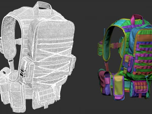 Tactical equipment 2 3D Model