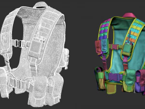 Tactical equipment 2 3D Model