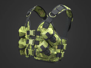 전술장비 3 3D 모델