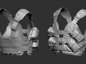 Tactical equipment 3 3D Model