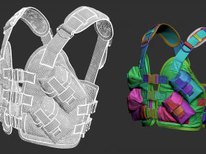 Tactical equipment 3 3D Model