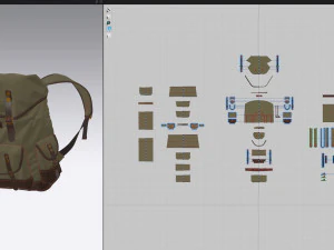 Sırt &ccedil;antası 1 3D Model