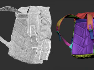 Sırt &ccedil;antası 1 3D Model