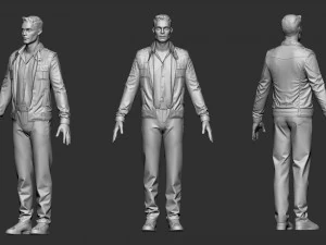 Male outfit 1 3D Model