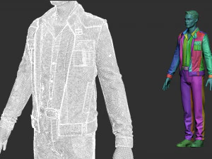 Male outfit 1 3D Model