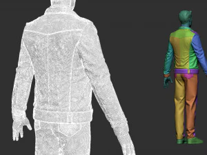Male outfit 1 3D Model