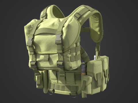 Tactical equipment 3D 模型