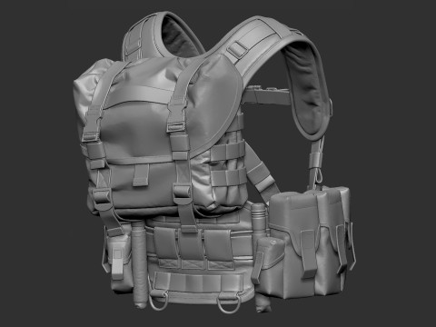 Tactical equipment Modello 3D