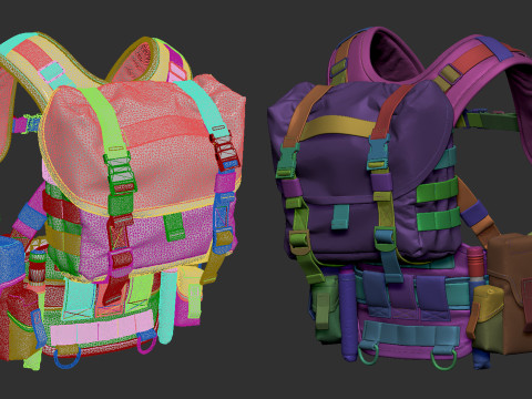 Tactical equipment Modello 3D