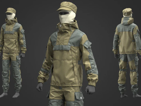 Tactical set 3 3D Model