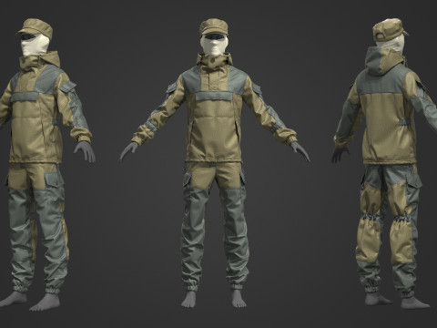Tactical set 3 Modello 3D