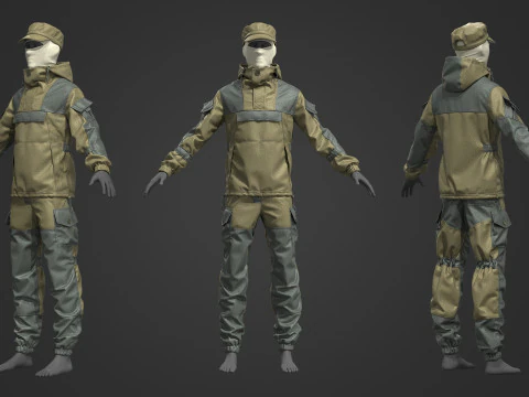 Tactical set 3 3D Model