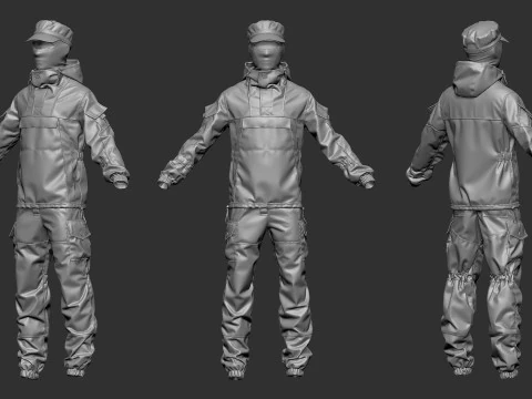 Tactical set 3 3D Model