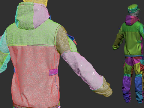 Tactical set 3 3D Model