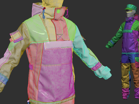 Tactical set 3 Modello 3D