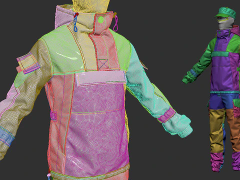 Tactical set 3 3D Model