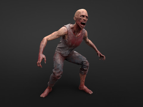 Urban Zombie 3Dモデル