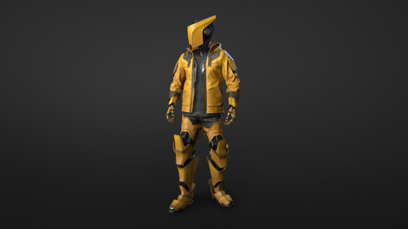 Robot Hornet Modèle 3D .c4d .max .obj .3ds .fbx .stl .blend 