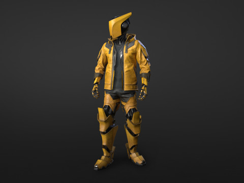 Robot Hornet 3D Model