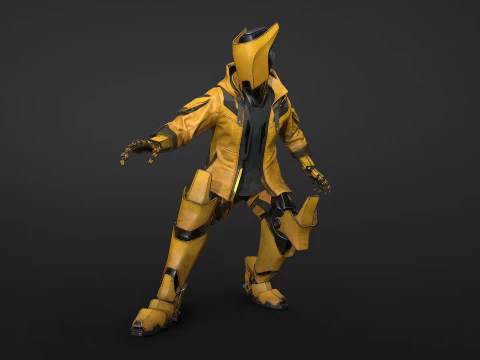 Robot Hornet 3D Model